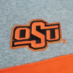 Men Mitchell & Ness Hoodies & Sweatshirts-Head Coach Hoodie Oklahoma State University