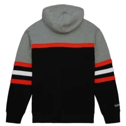 Men Mitchell & Ness Hoodies & Sweatshirts-Head Coach Hoodie Philadelphia Flyers