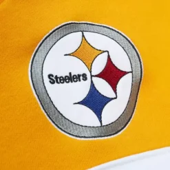 Men Mitchell & Ness Hoodies & Sweatshirts-Head Coach Hoodie Pittsburgh Steelers