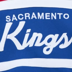 Men Mitchell & Ness Hoodies & Sweatshirts-Head Coach Hoodie Sacramento Kings