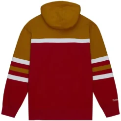Men Mitchell & Ness Hoodies & Sweatshirts-Head Coach Hoodie San Francisco 49Ers