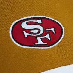 Men Mitchell & Ness Hoodies & Sweatshirts-Head Coach Hoodie San Francisco 49Ers