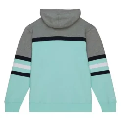 Men Mitchell & Ness Hoodies & Sweatshirts-Head Coach Hoodie Seattle Kraken