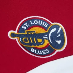 Men Mitchell & Ness Hoodies & Sweatshirts-Head Coach Hoodie St. Louis Blues