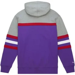Men Mitchell & Ness Hoodies & Sweatshirts-Head Coach Hoodie Toronto Raptors