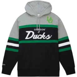 Men Mitchell & Ness Hoodies & Sweatshirts-Head Coach Hoodie University Of Oregon
