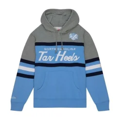 Men Mitchell & Ness Hoodies & Sweatshirts-Head Coach Hoodie University Of North Carolina