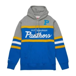 Men Mitchell & Ness Hoodies & Sweatshirts-Head Coach Hoodie University Of Pittsburgh