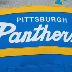 Men Mitchell & Ness Hoodies & Sweatshirts-Head Coach Hoodie University Of Pittsburgh