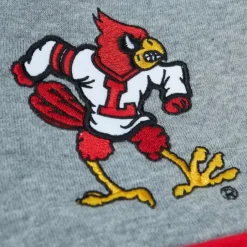 Men Mitchell & Ness Hoodies & Sweatshirts-Head Coach Hoodie University Of Louisville