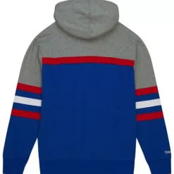 Men Mitchell & Ness Hoodies & Sweatshirts-Head Coach Hoodie University Of Kansas