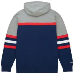 Men Mitchell & Ness Hoodies & Sweatshirts-Head Coach Hoodie University Of Mississippi