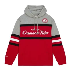 Men Mitchell & Ness Hoodies & Sweatshirts-Head Coach Hoodie University Of Alabama