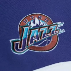 Men Mitchell & Ness Hoodies & Sweatshirts-Head Coach Hoodie Utah Jazz