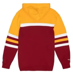 Men Mitchell & Ness Hoodies & Sweatshirts-Head Coach Hoodie Washington Football Team