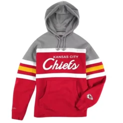 Men Mitchell & Ness Hoodies & Sweatshirts-Head Coach Hoody Kansas City Chiefs