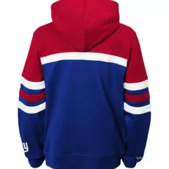 Youth Mitchell & Ness Big Kids-Head Coach Hoody New York Giants