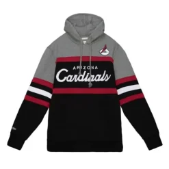 Men Mitchell & Ness Hoodies & Sweatshirts-Headcoach Hoody Arizona Cardinals