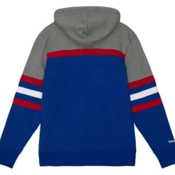 Men Mitchell & Ness Hoodies & Sweatshirts-Headcoach Hoody Buffalo Bills
