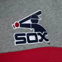 Men Mitchell & Ness Hoodies & Sweatshirts-Headcoach Hoody Chicago White Sox