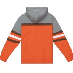 Men Mitchell & Ness Hoodies & Sweatshirts-Headcoach Hoody Cleveland Browns