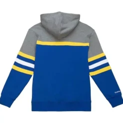 Men Mitchell & Ness Hoodies & Sweatshirts-Headcoach Hoody Denver Nuggets