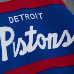 Men Mitchell & Ness Hoodies & Sweatshirts-Headcoach Hoody Detroit Pistons