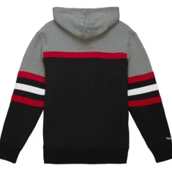 Men Mitchell & Ness Hoodies & Sweatshirts-Headcoach Hoody Detroit Red Wings