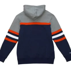 Men Mitchell & Ness Hoodies & Sweatshirts-Headcoach Hoody Detroit Tigers