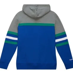 Men Mitchell & Ness Hoodies & Sweatshirts-Headcoach Hoody Hartford Whalers