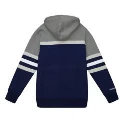 Men Mitchell & Ness Hoodies & Sweatshirts-Headcoach Hoody Jackson State University