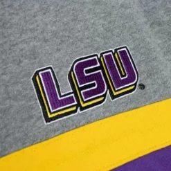 Men Mitchell & Ness Hoodies & Sweatshirts-Headcoach Hoody Louisiana State University