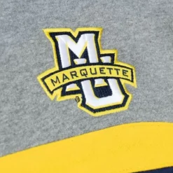 Men Mitchell & Ness Hoodies & Sweatshirts-Headcoach Hoody Marquette University