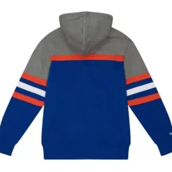 Men Mitchell & Ness Hoodies & Sweatshirts-Headcoach Hoody New York Mets