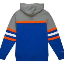 Men Mitchell & Ness Hoodies & Sweatshirts-Headcoach Hoody New York Islanders