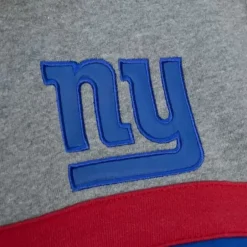 Men Mitchell & Ness Hoodies & Sweatshirts-Headcoach Hoody New York Giants