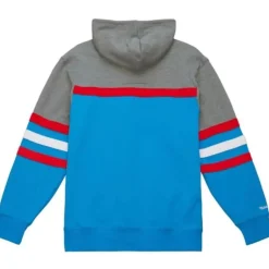 Men Mitchell & Ness Hoodies & Sweatshirts-Headcoach Hoody Quebec Nordiques