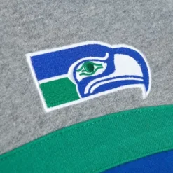 Men Mitchell & Ness Hoodies & Sweatshirts-Headcoach Hoody Seattle Seahawks