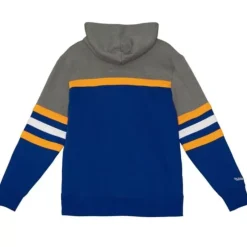 Men Mitchell & Ness Hoodies & Sweatshirts-Headcoach Hoody St. Louis Blues