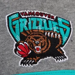 Men Mitchell & Ness Hoodies & Sweatshirts-Headcoach Hoody Vancouver Grizzlies