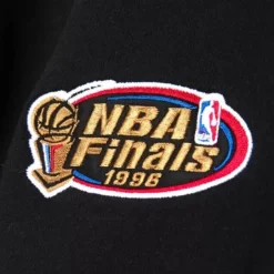 Men Mitchell & Ness Hoodies & Sweatshirts-Heavyweight Fleece Full Zip Hoodie Chicago Bulls