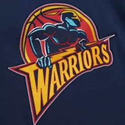 Men Mitchell & Ness Hoodies & Sweatshirts-Heavyweight Fleece Hoodie Golden State Warriors