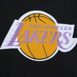 Men Mitchell & Ness Hoodies & Sweatshirts-Heavyweight Fleece Hoodie Los Angeles Lakers