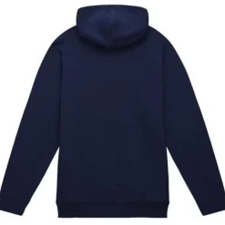 Men Mitchell & Ness Hoodies & Sweatshirts-Heavyweight Fleece Hoodie New Jersey Nets