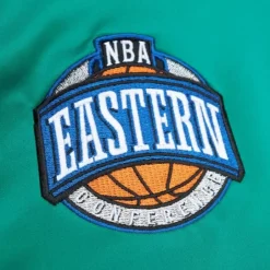 Men Mitchell & Ness Jackets & Outerwear-Heavyweight Satin Jacket Boston Celtics