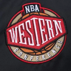 Men Mitchell & Ness Jackets & Outerwear-Heavyweight Satin Jacket Vancouver Grizzlies