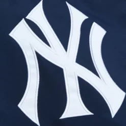 Men Mitchell & Ness Jackets & Outerwear-Heavyweight Satin Jacket New York Yankees