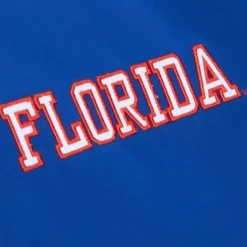 Men Mitchell & Ness Jackets & Outerwear-Heavyweight Satin Jacket University Of Florida