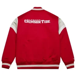 Men Mitchell & Ness Jackets & Outerwear-Heavyweight Satin Jacket University Of Alabama