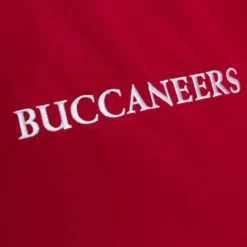 Men Mitchell & Ness Jackets & Outerwear-Heavyweight Satin Jacket Tampa Bay Buccaneers